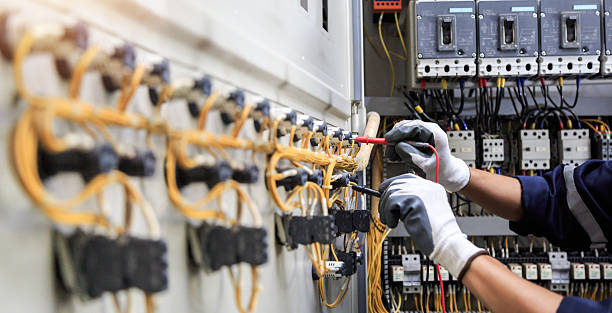 Professional Electrician technician working in Wescosville, PA